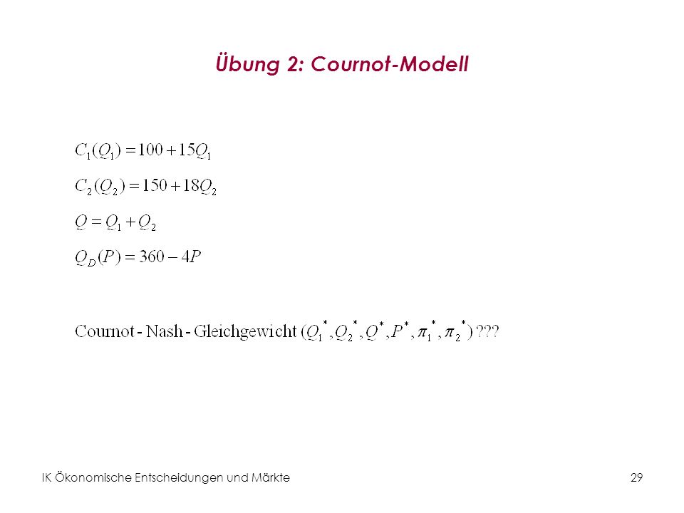 cournot oligopol beispiel essay cournot oligopol beispiel essay